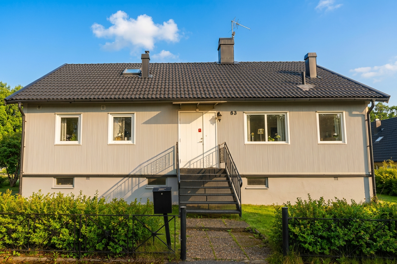 Furnished home in Bergsjön, Göteborg for work teams, 9 bedrooms and space for 18 people