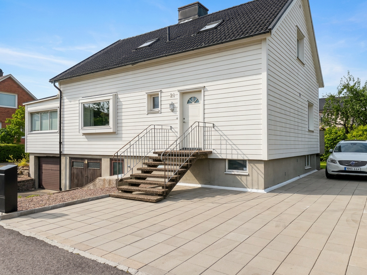 Furnished home in Göteborg for work teams, 3 bedrooms and space for 6 people