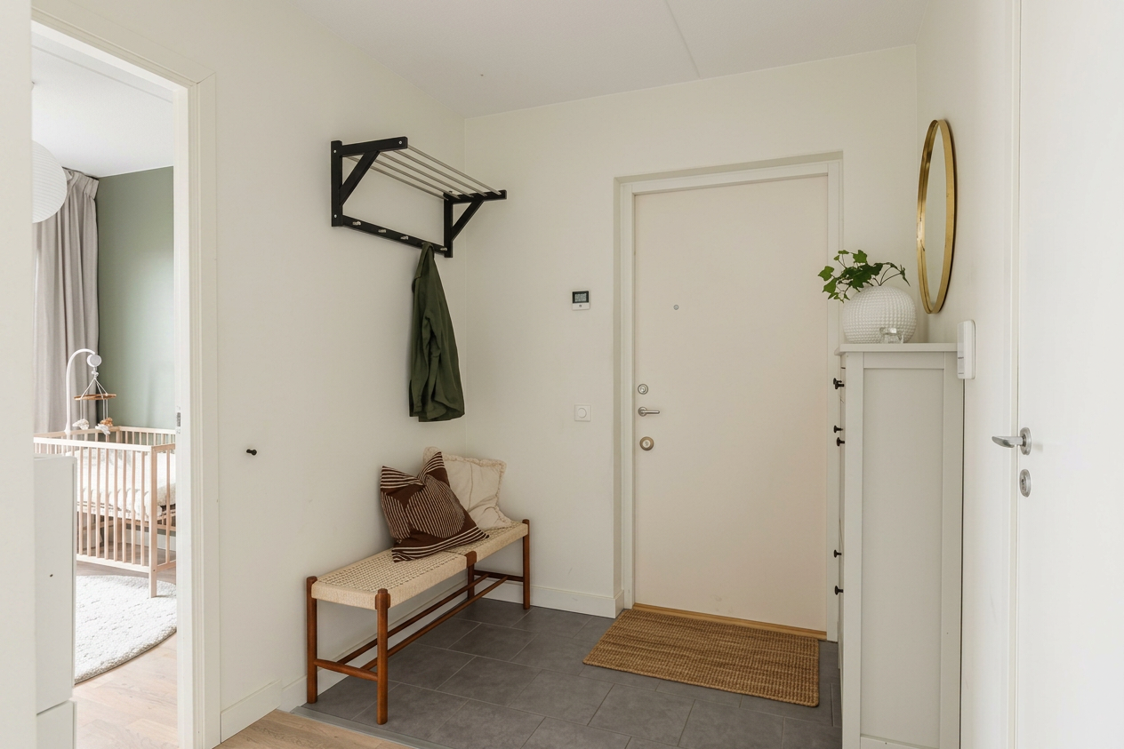Furnished home in Göteborg for work teams, 2 bedrooms and space for 4 people