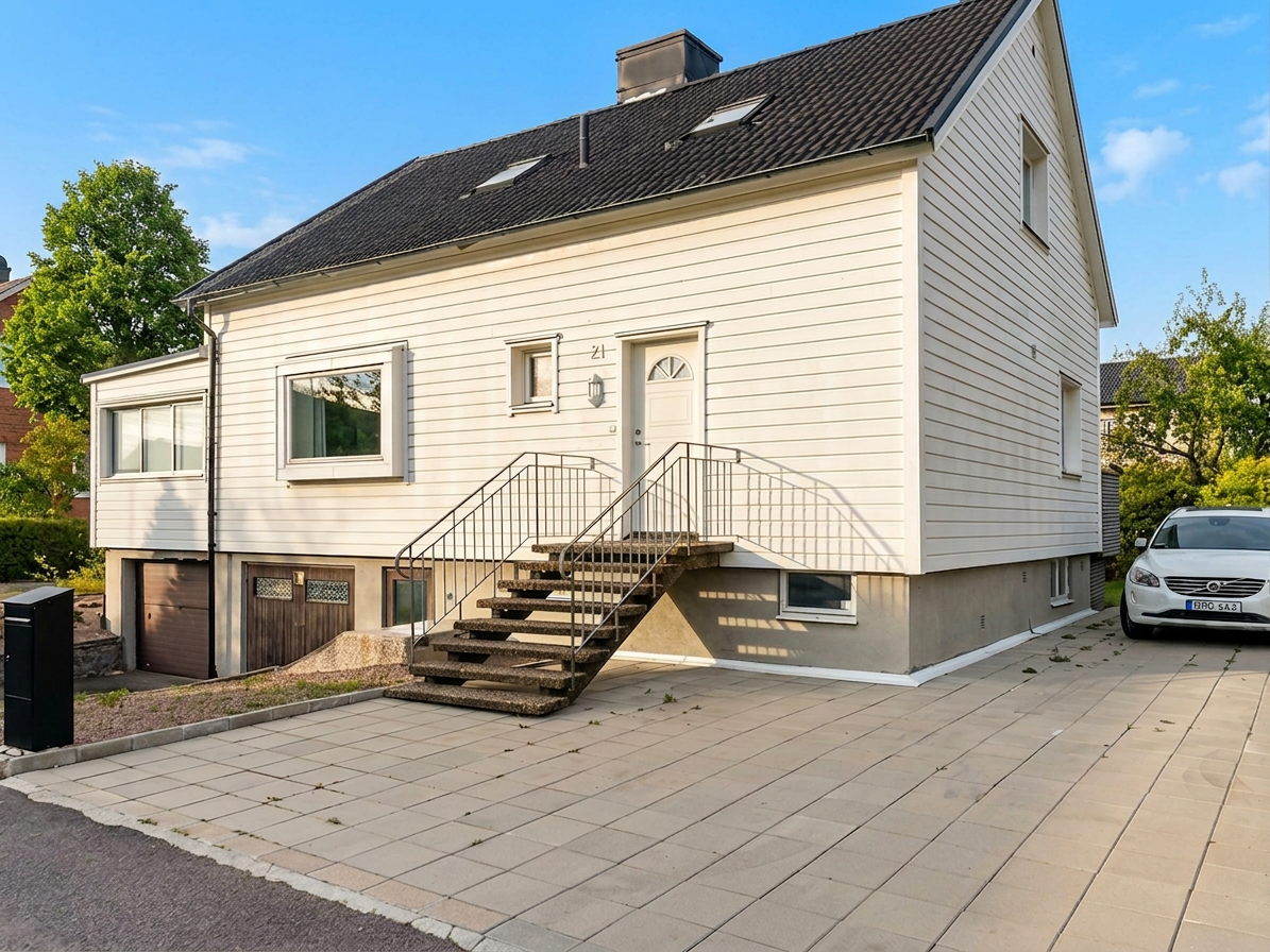 Furnished home in Biskopsgården, Göteborg for work teams, 3 bedrooms and space for 6 people