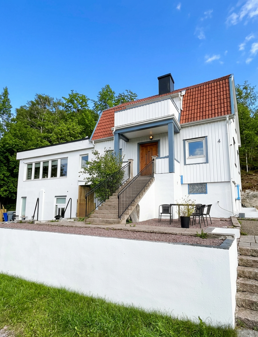 Furnished home in Backaplan, Göteborg for work teams, 4 bedrooms