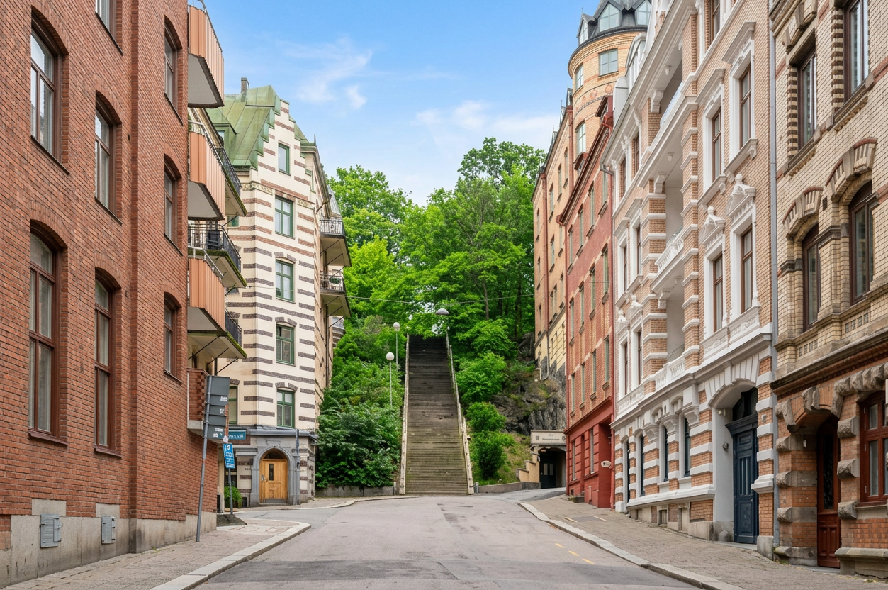 Furnished home in Göteborg for work teams, 2 bedrooms and space for 4 people