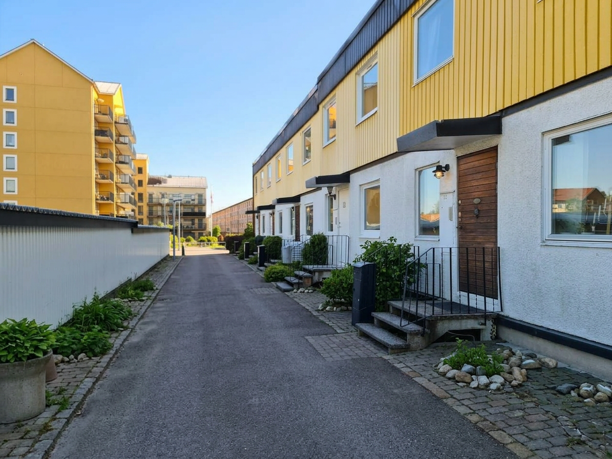 Furnished home in Göteborg for work teams, 4 bedrooms and space for 12 people