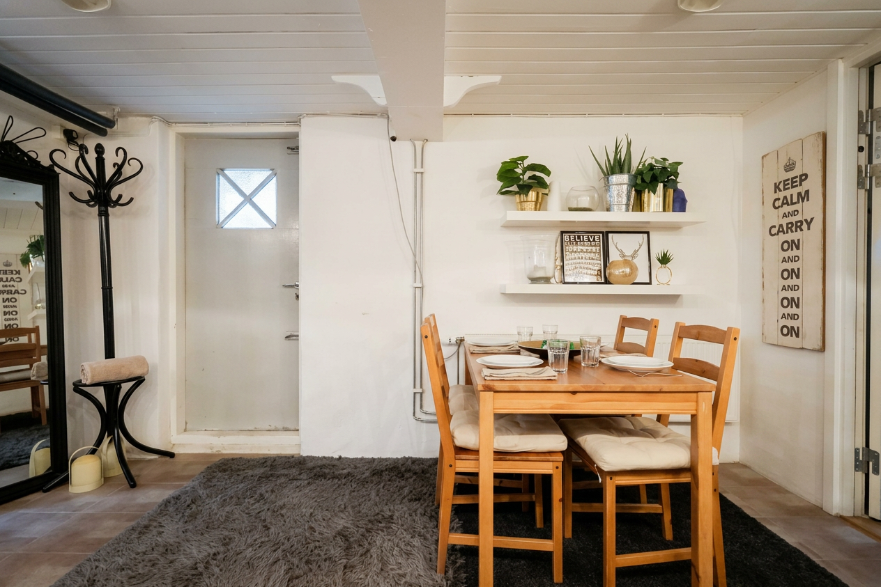Furnished home in Örgryte, Göteborg for work teams, 2 bedrooms and space for 4 people